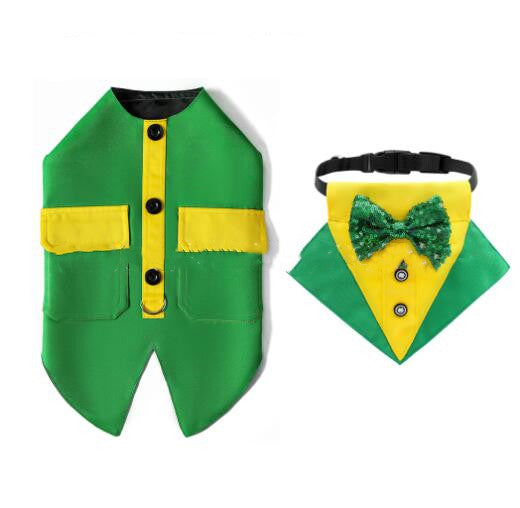 Irish Festival Holy Pet Suit Pet Clothes