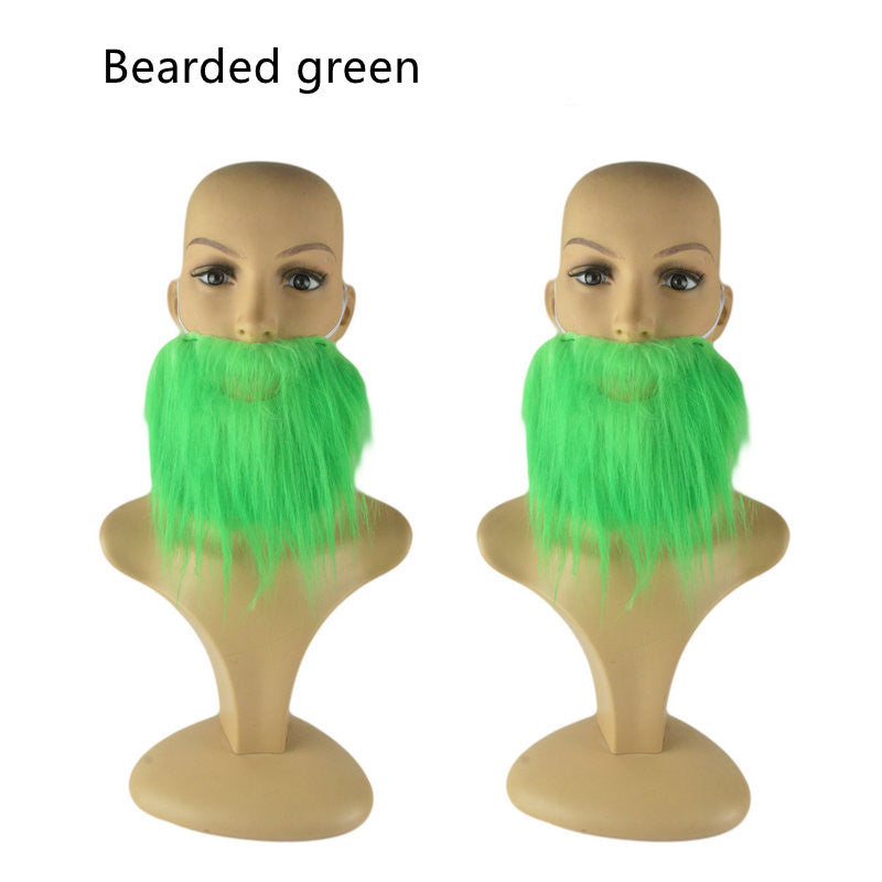 Irish Green Carnival Show Decorated Bearded
