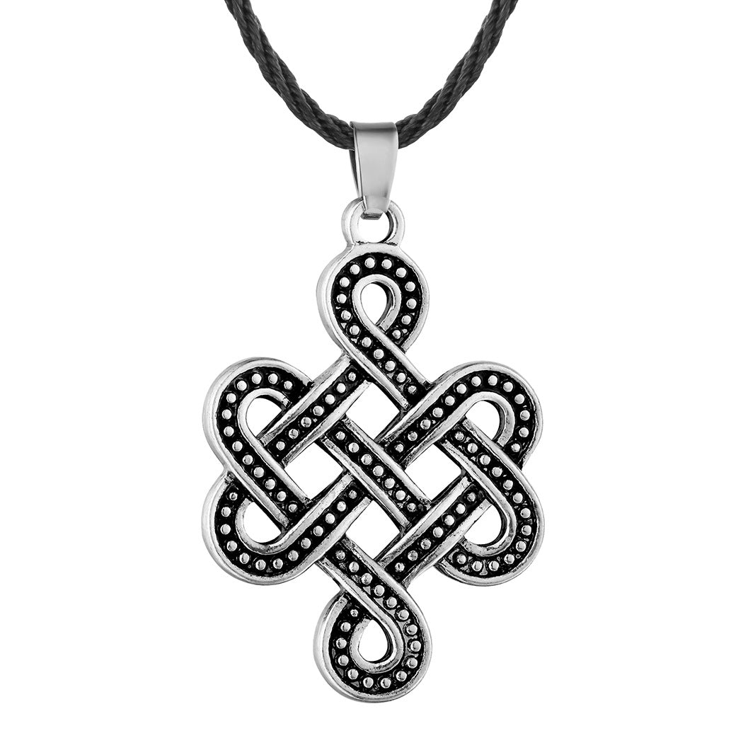 Celtic Knot Necklace Irish Knot Pendant Celtic Eternity Knot Necklace Unlimited Knot