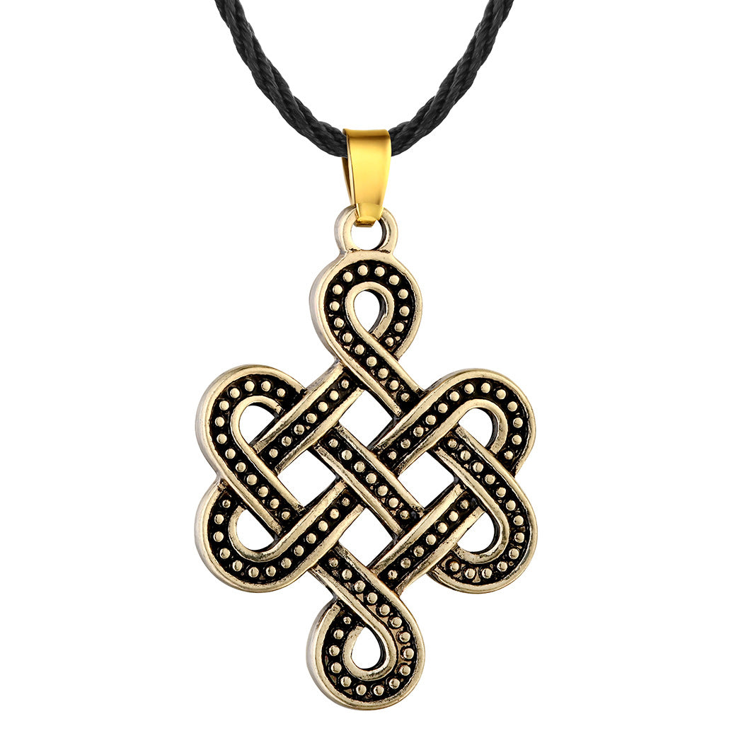 Celtic Knot Necklace Irish Knot Pendant Celtic Eternity Knot Necklace Unlimited Knot