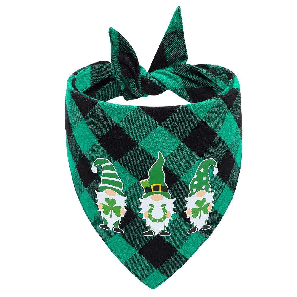 Triangle Scarf Dog Scarf Irish Festival Pet Slobber Towel