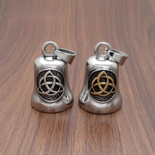 Stainless Steel Accessories Celtic Knot Bell Pendant Pendant