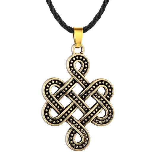 Celtic Knot Necklace Irish Knot Pendant Celtic Eternity Knot Necklace Unlimited Knot