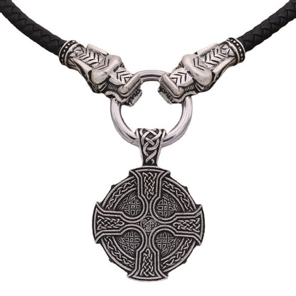 Sun Cross Celtic Necklace Ireland